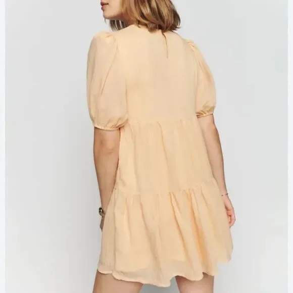 Reformation Estate Dress in Zest - Picture 2 of 8